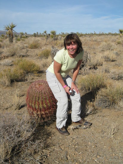 Vorsicht! Stachelig!
Wer freut sich denn da so? Lehmis Muttl muss aufpassen wo sie sich hinsetzt. 