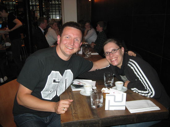 Geschafft! - Tisch in der Trattoria des Fifteen ergattert. 