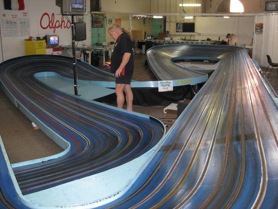 Ein Rennbahnfreak und seine Bahn