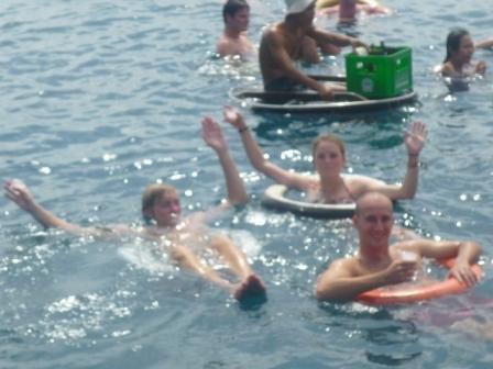 Party im Suedchinesischem Meer
