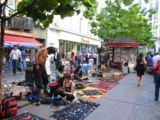 Hippie-Markt...