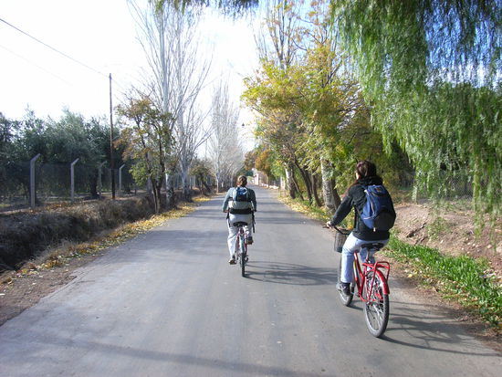 Endlich mal wieder Fahrrad fahren  Waren allerdings ganz schön unbequem...