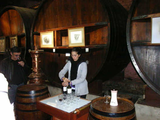 Und dann durfte probiert werden...