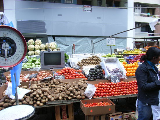 WM... Fernseher durften nirgendwo fehlen!