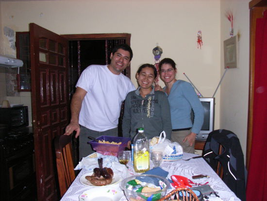 Meine Mitbewohner, beim gemeinsamen Grillen... allerdings nicht bei uns zu Hause.