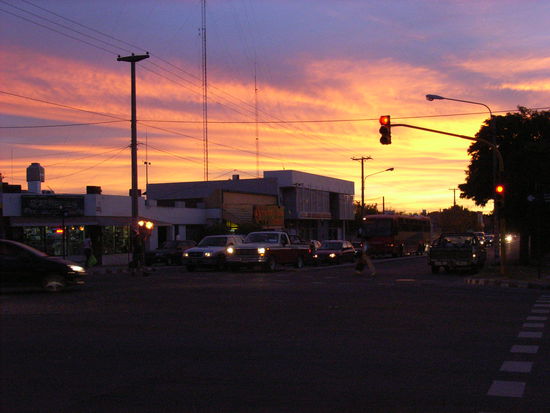 Sonnenuntergang in Santa Rosa