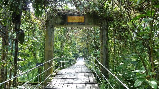 Der Eingang zum Nationalpark.