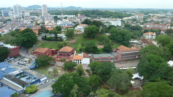 Ein Stück Malakka von oben.