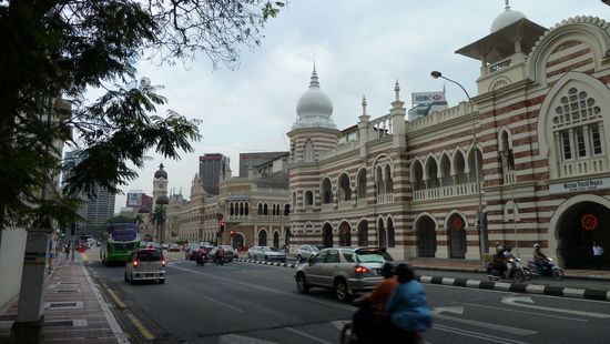 Das Gebäude, in dem sich das Textil-Museum befindet.