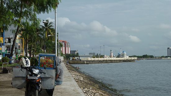Ein Teil der Uferpromenade