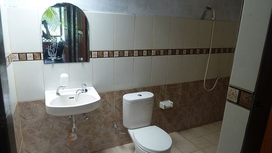 Das Luxus-Badezimmer...