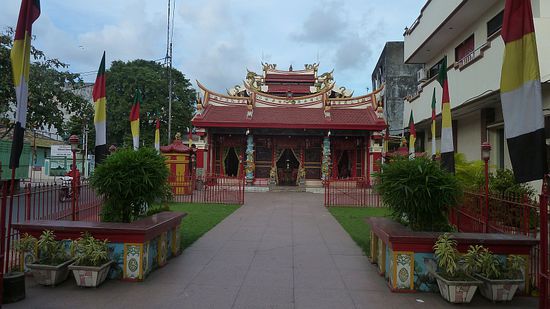 Einer der Tempel...