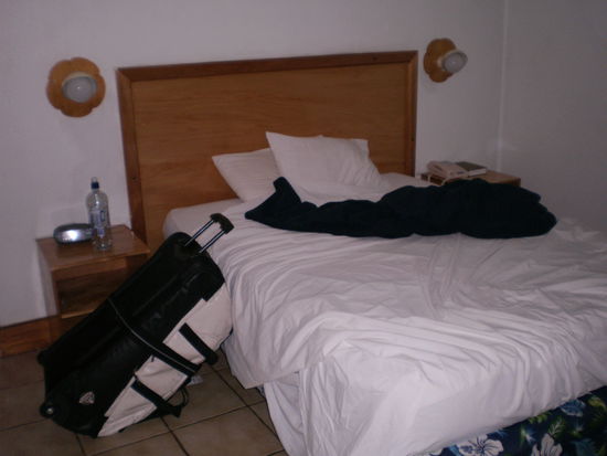 mein Einzelzimmer.....einfach, aber allein 