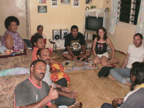 Bei einer Familie zuhause