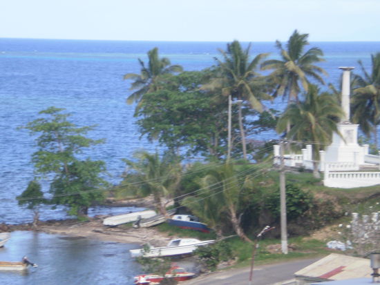 Aussicht bei meinem Spaziergang ueber die Insel