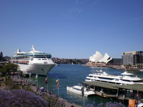 gleich daneben das opera house