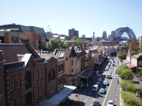 das "alte Sydney", das Viertel the rocks
