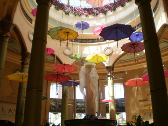 Die Eingangshalle des Palazzo Hotels