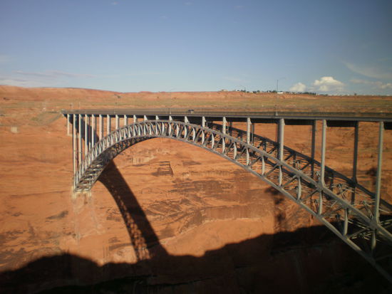 unser Weg ins Bett durch den Glen Canyon