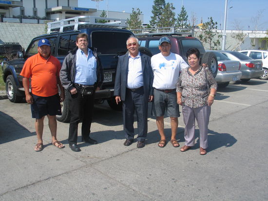 Am Dschingis-Khan-Flughafen von Ulan Bator