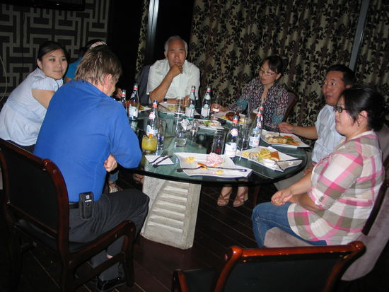 Abschiedsessen in UB