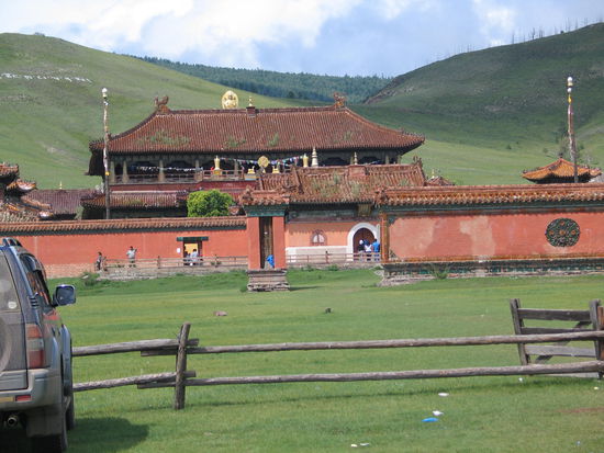 Die Klosteranlage Amar Bayasgalant