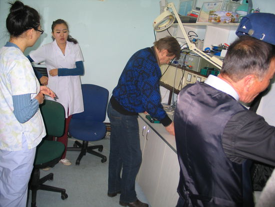 In der EMJJ-Werkstatt