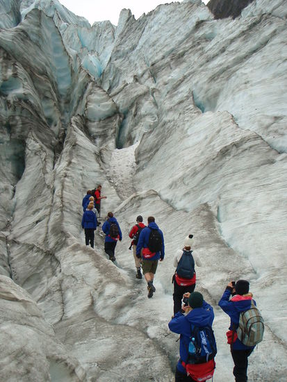 Wanderung durch das ewige Eis