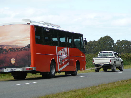 Starthilfe für unsren Bus 