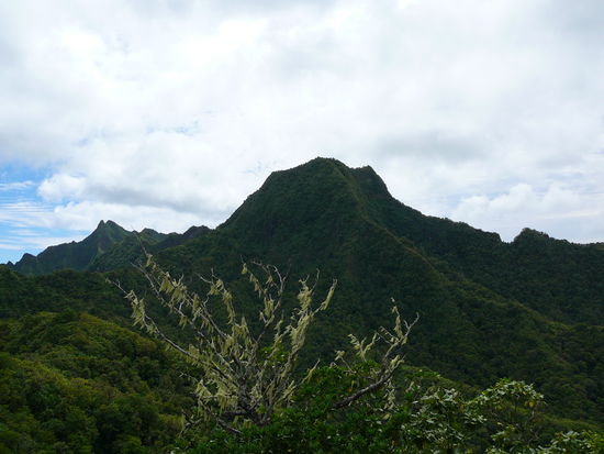 Blick auf die umliegenden Berge