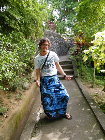 mein neuer Sarong, sehr sexy... 