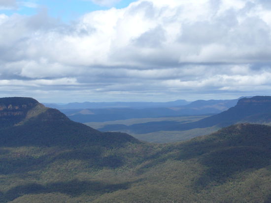 Ausblick auf die Blue Mountains