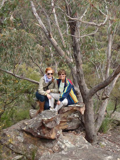 Kathi und Dani im Busch