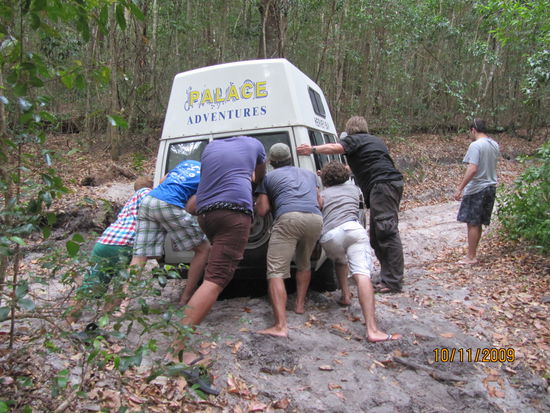 wer seinen Jepp liebt - der schiebt...