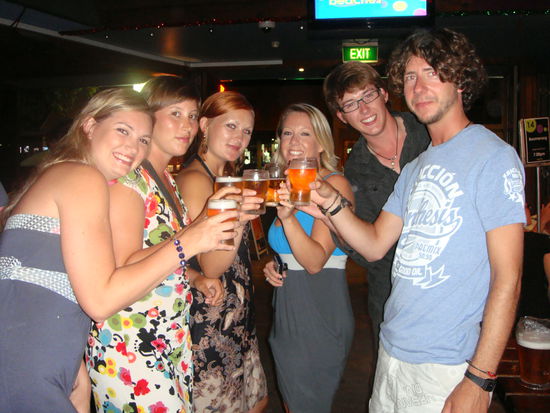 Brasilien/Belgien/Österreich/England/Holland/Österreich...  und trotzdem versteht man sich...