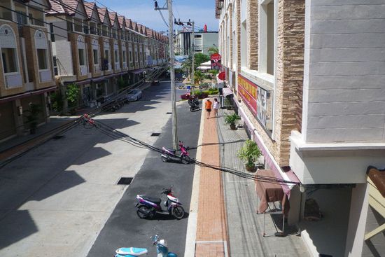 in dieser Strasse wohnten wir