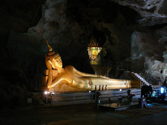 große Buddha Statue im Monkey Tempel