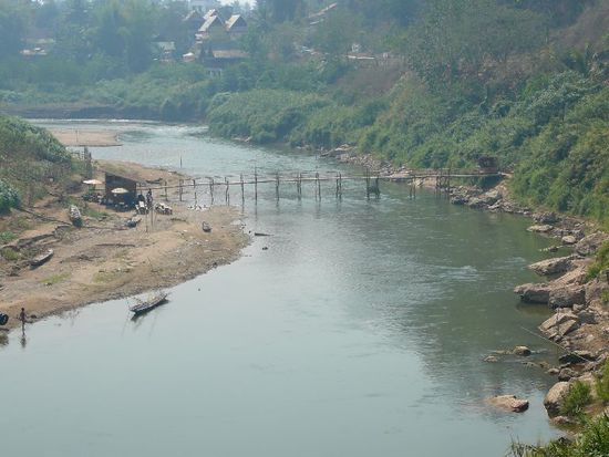 Fluss in Luang Prabang