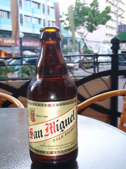ein richtig gutes Bier, das San Miguel!!