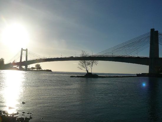 Brücke zwischen Koror und Babelthuap