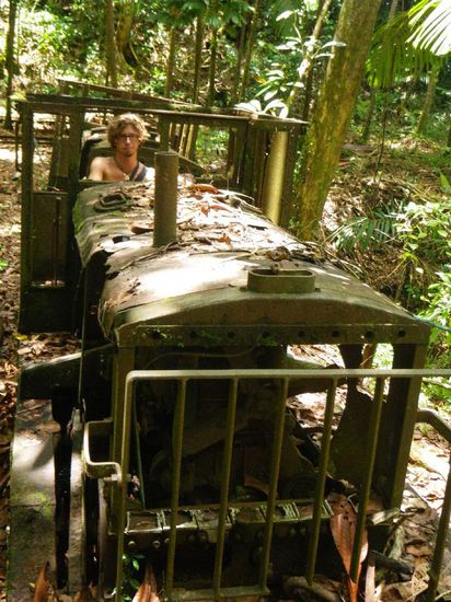 die alte japanische Mini-Lock