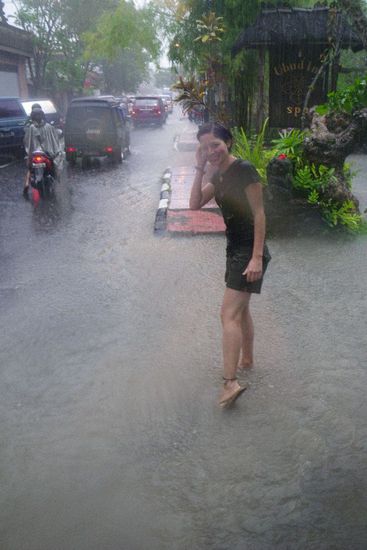 alles war überschwemmt