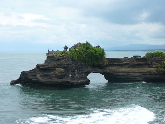 ein kleiner Tempel in der Nähe des Tanah Lots