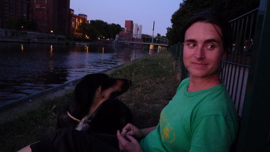 Mit den Maedels an der Spree in Charlottenburg