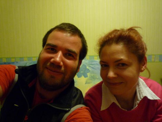 Und meine Gastgeberin Viktoria, ich konnte sie durch "Hospitalitiyclub" kennenlernen und dankbarerweise bei ihr uebernachten