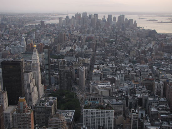 Blick auf Lower Manhattan
