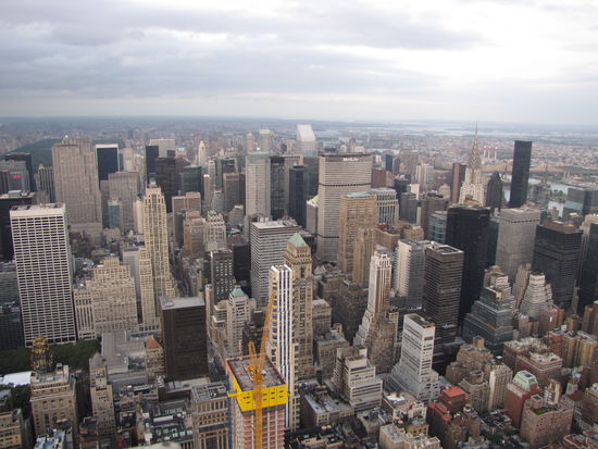 Midtown (hinten links der Central Park)