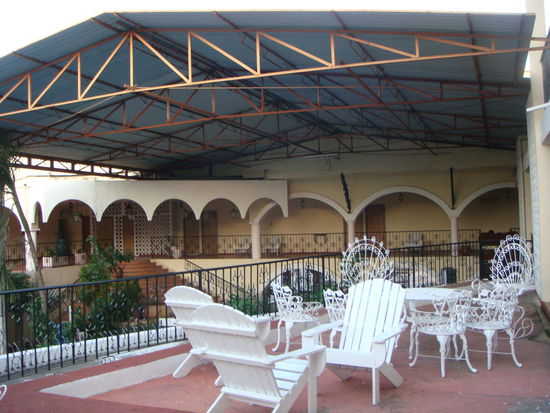 Unser sehr einfaches Hotel