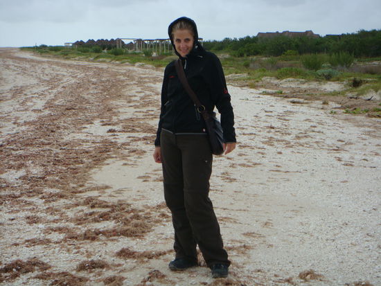 Muschelsuche am Strand...
