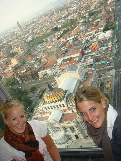 Die Aussicht vom Turm Lationo Americano